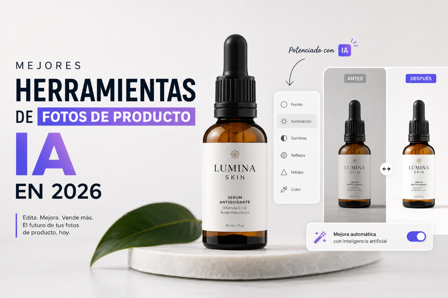 Las mejores herramientas de fotos de producto IA para ecommerce (2026)