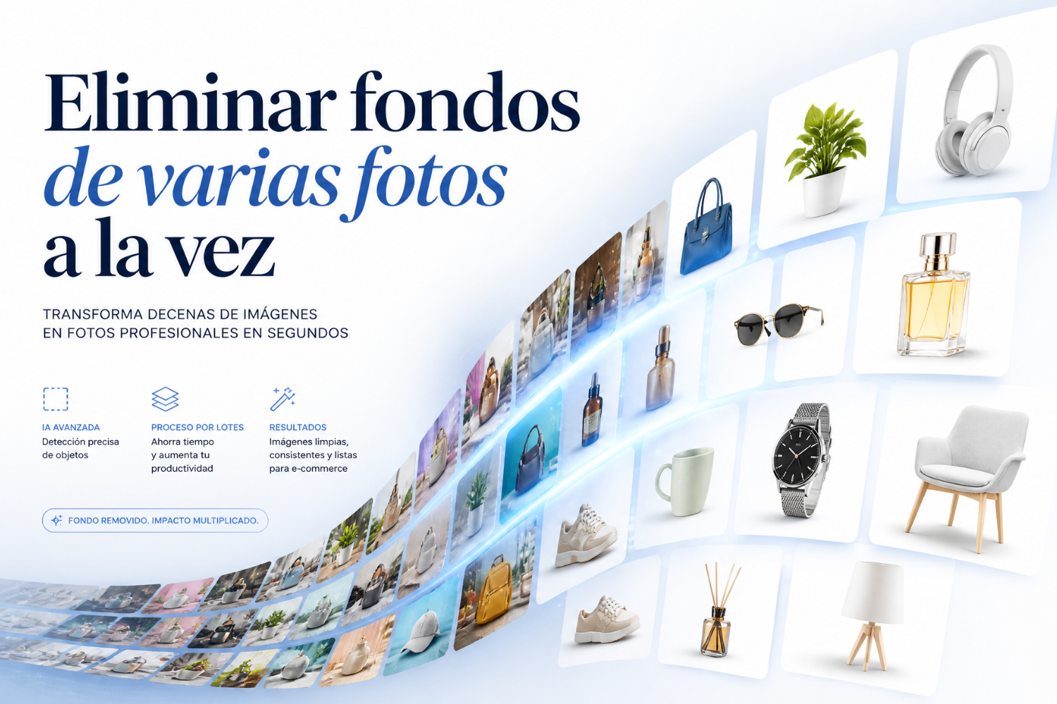 Eliminar fondo por lotes: prepara tus fotos de producto más rápido