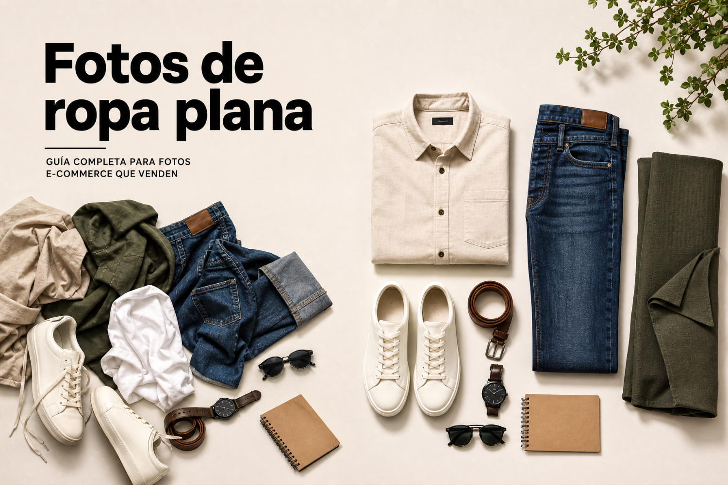 ¿Cómo crear una foto de ropa en plano con IA en 2026?
